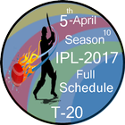 2017 IPL Schedule Full simgesi