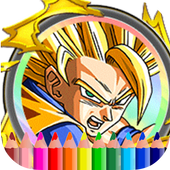Coloring Super Saiyan 2 icon
