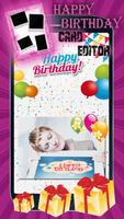 Happy Birthday Cards Maker syot layar 3