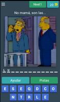 Adivina la frase Los Simpson الملصق