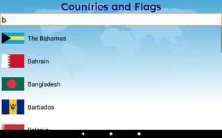 Countries and Flags اسکرین شاٹ 2