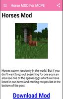 Horse MOD For MCPE.+ screenshot 2