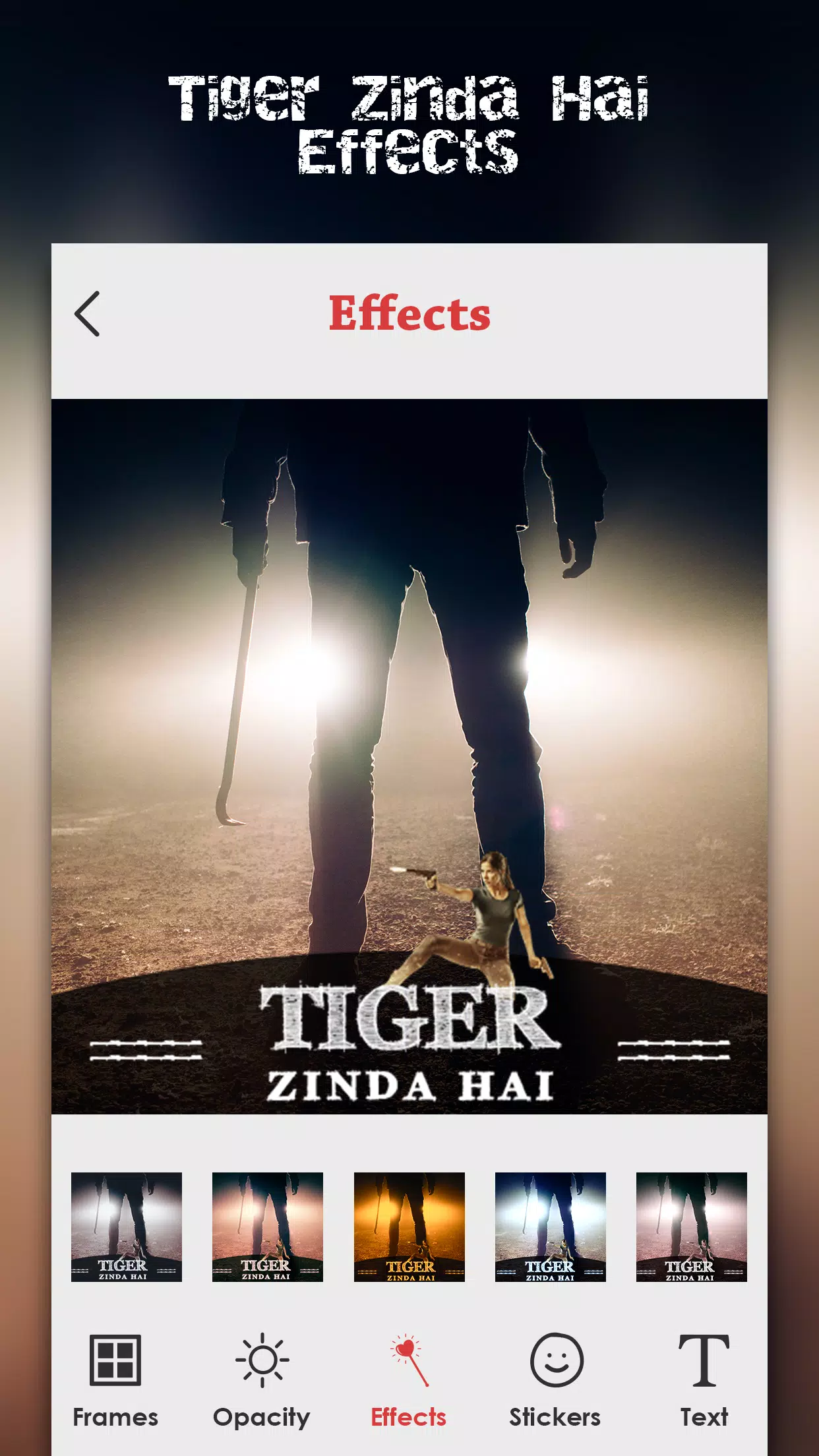 Tiger Zinda Hai Photo Frame APK for Android Download