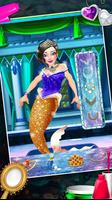 Mermaid Princess Frozen Salon screenshot 3