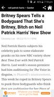 Neil Patrick Harris Gossips ảnh chụp màn hình 2