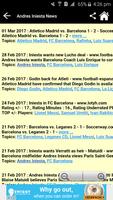 Andres Iniesta News & Gossips Screenshot 2