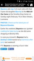 برنامه‌نما Beyonce Knowles News & Gossips عکس از صفحه