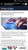 How to choose a password? скриншот 2