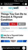 برنامه‌نما How To Avoid Thyroid? عکس از صفحه
