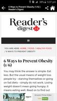 How To Avoid Obesity? ảnh chụp màn hình 2