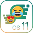 OS11 Emoji Keyboard for Phone 8