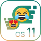 OS11 Emoji Keyboard for Phone 8 আইকন