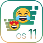 iPhone 8 Emoji Keyboard biểu tượng