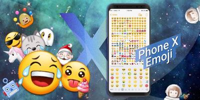 iPhone X Emoji Keyboard plakat