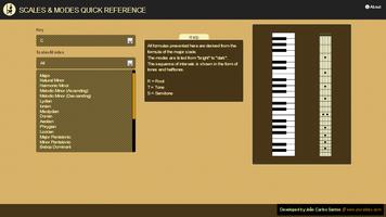 Scales & Modes Quick Reference screenshot 1