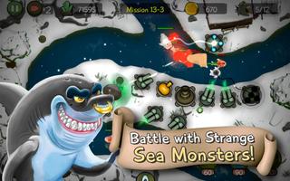 Battlefish: Free Zombie Games screenshot 1