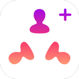 AddPlus Followers with Kaleidoscope Photos أيقونة