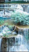 Waterfalls Paradise Lock Screen Screenshot 2