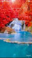 Waterfalls Paradise Lock Screen Screenshot 3