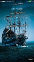 Battle Pirate Ship Lock Screen 截图 3