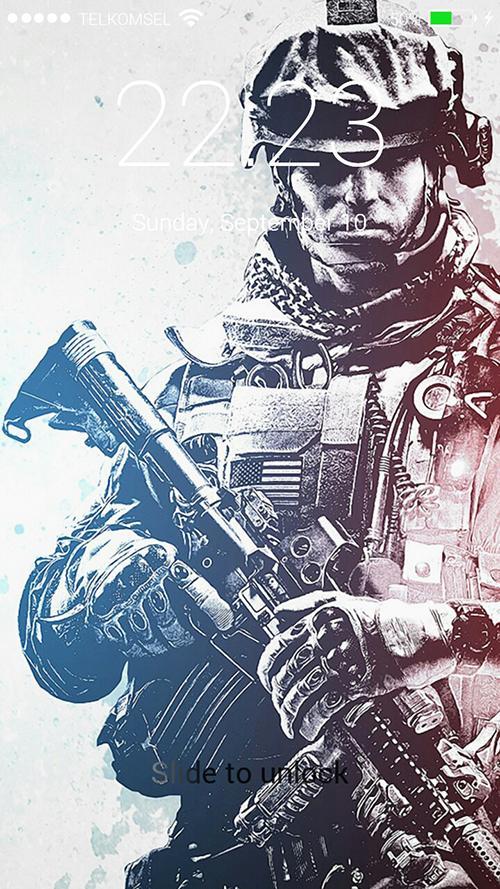 Black White Lock Screen APK للاندرويد تنزيل