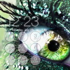 Eye Lock Screen Background Zeichen