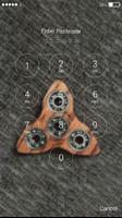 Fidget Spinner Lock screen Background Plakat