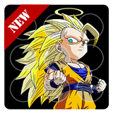 Goku Dragon Saiyan Lock Screen Zeichen