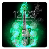 Guitar Electric Lock Screen Pro Zeichen