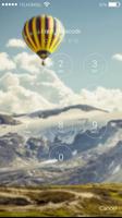 Hot Air Balon Lock Screen HD Poster