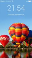 Hot Air Balon Lock Screen HD captura de pantalla 2