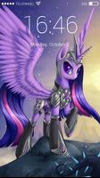 Pony Sketch ART Lock Screen Themes Plakat