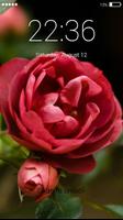 Rose Love Lock Screen Background Plakat
