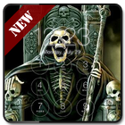 Skull Death Lock Screen Zeichen