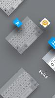 White&Emoji Pro Keyboard Theme - Pearl White gönderen
