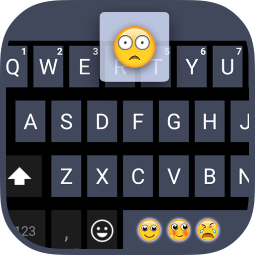 Black Night Emoji Keyboard