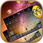Colorful Galaxy Keybaord Theme иконка