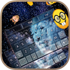Galaxy Tiger Keybaord Theme ikon