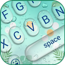 Glass Water Drop Keyboard Theme APK