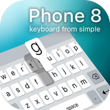 Phone 8 Emoji Keyboard icône