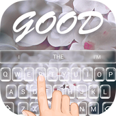 Organic White Keyboard Theme icon