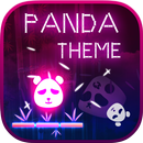 Neon Panda Keyboard Theme APK