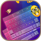 Pink Galaxy Keybaord Theme icon