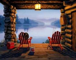 برنامه‌نما Cabin Jigsaw Puzzles عکس از صفحه