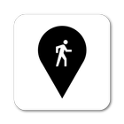 Map, Navigation for Pedestrian icône