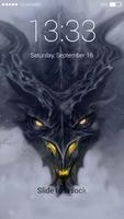 Dragon Lock Screen Wallpaper plakat