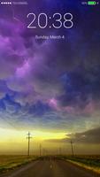 Tornado Lock Screen Wallpaper Affiche