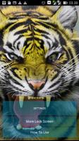 Wild Tiger Lock Screen Pro Plakat