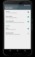 Calendar Widget ảnh chụp màn hình 3