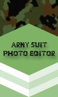Army Suit Photo Editor Affiche